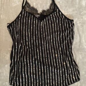 NWOT Beaded Cami Top